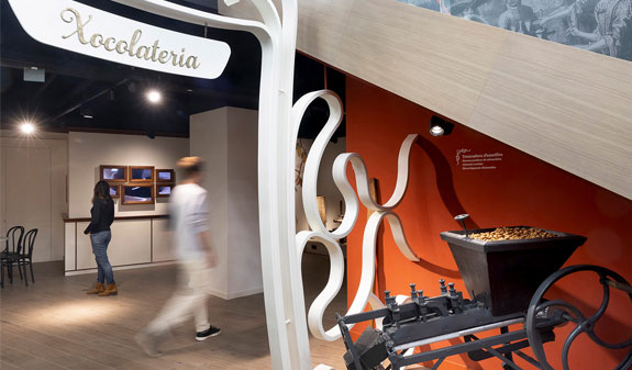 Intérieur du Museu del Torró i de la XocolataTorrons Vicens