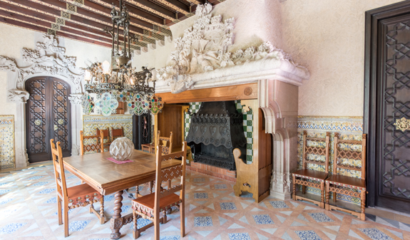 Interior de la Casa Amatller de Puig i Cadafalch